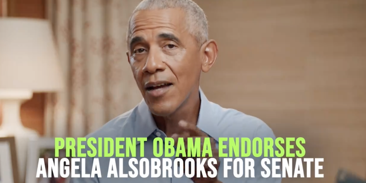 Alsobrooks Gets Endorsement From Former President Obama In New Ad (Video)